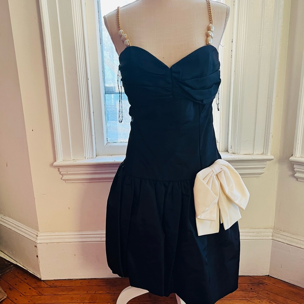Positively Ellyn Black Cocktail Prom Dress